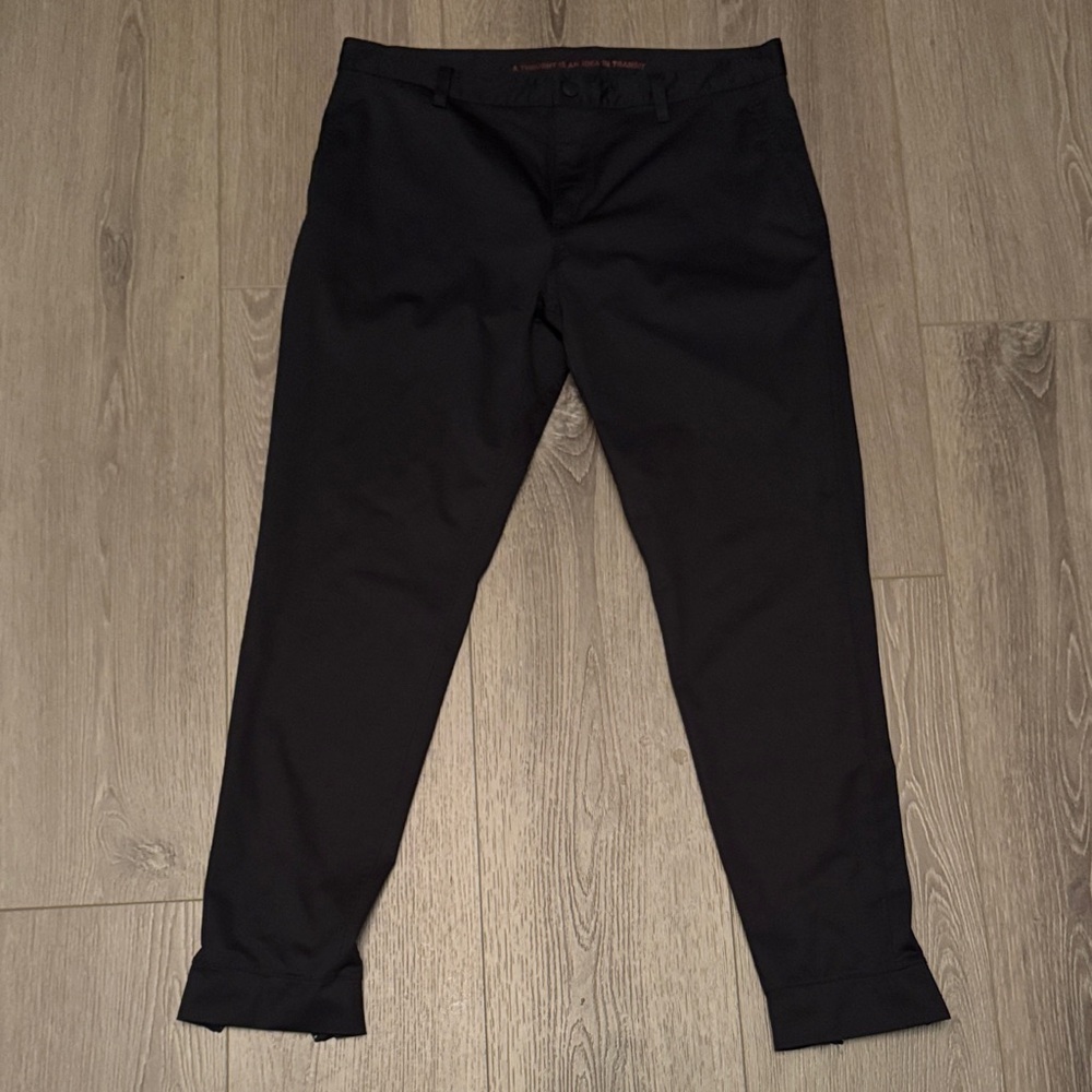 RHONE Men's 34 Pants with zipper bottom up legs for adjustable comfort